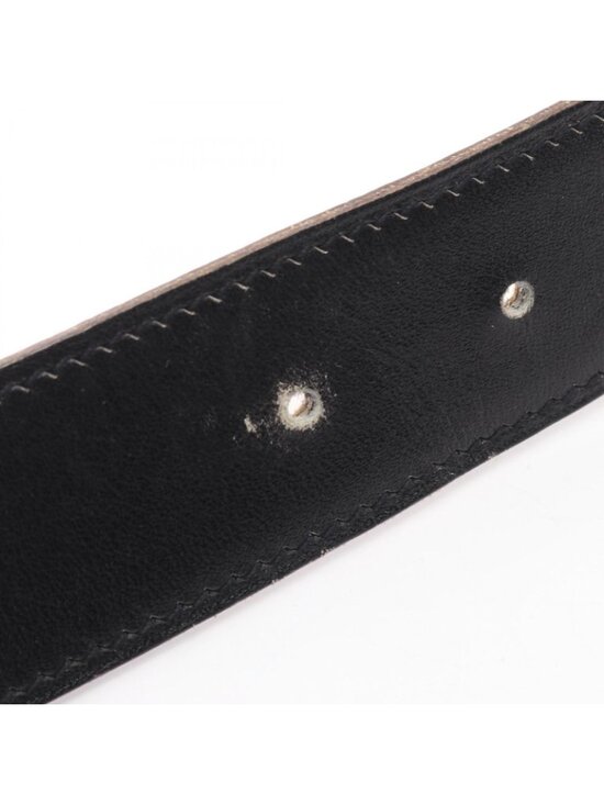Hermes Belt Constance Reversible Black Leather main image 7